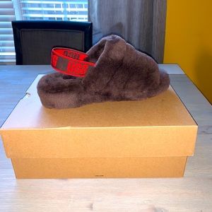 COPY - Ugg Fluff Yeah Slides - Size 8